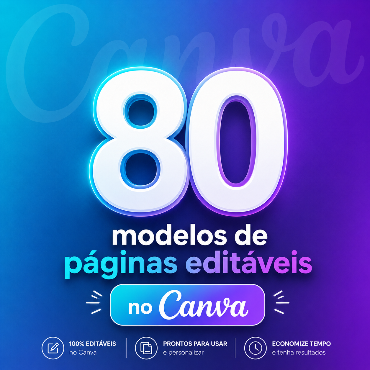 80 PÁGINAS CANVA